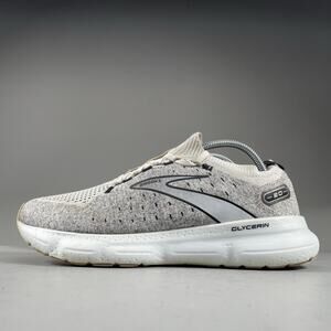 Women’s 11.5 Mens 10 Brooks Glycerin Stealthfit 20 Gray Running Walking Sneakers